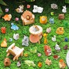 40-Piece Mini Resin Animal Figurines Set, 40 Unique Styles for Fairy Garden, Dollhouse and Landscape Scenery Decor - 4 of 4