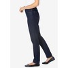 Woman Within Women's Plus Size Tall Flex-Fit Pull-On Slim-Leg Denim Jean - image 4 of 4