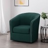 Maya Contemporary Swivel Chair Green - Christopher Knight Home : Target