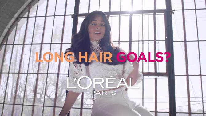 L'Oreal Paris Elvive Dream Lengths Restoring Shampoo for Long, Damaged Hair, 2 of 12, play video