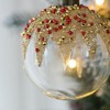 Whisen D3" Christmas Ball Ornaments, Glass Decorative Hanging Ball Christmas Tree Ornaments, Set of 12 - 4 of 4