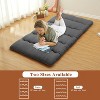 Coucheta Japanese Floor Mattress Foldable Twin Size Futon Mattress Roll Up Travel Guest Mat for Camping Home Indoor - 4 of 4