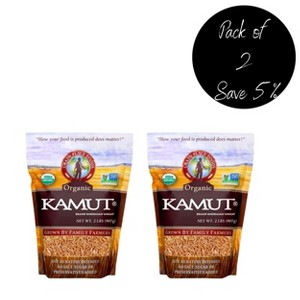 Grain Place Foods 2 lb Non-GMO Organic Kamut Khorasan Wheat - Pack of 2 - 1 of 4