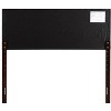 TiramisuBest Black Queen Bed Headboard, PU, 63x3x53 inches, 17 pounds - 4 of 4