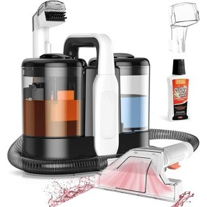 Teendow 15 kPa Portable Carpet & Upholstery Spot Cleaner, Cleaning Machine for Carpets, Area Rugs,Sofa, Car Cushion with 2 Brush Heads,500W - 1 of 4