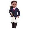 Our Generation Rashida with Book & Outfit 18" Posable Horseback Riding Doll - image 2 of 4