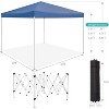 10x10ft Easy Pop-Up Canopy, Outdoor Screen Tent with Mosquito Netting, 2 Zipper Doors, and Roller Bag for Yard Camping Picnic Party Events - 4 of 4