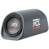 MTX AUDIO RT8PT 8 Inch 240 Watt Car Loaded Universal Powered High Performance Amplified Tube Box Vented Subwoofer Enclosure, RCA Connectivity - image 2 of 4