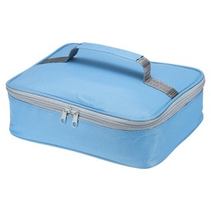 Unique Bargains Waterproof Insulated Portable Lunch Bags with Handle - 1 of 4