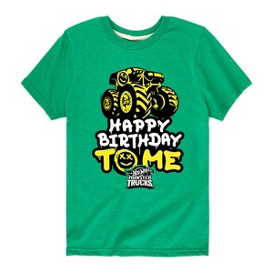 Boys' - Hot Wheels - Happy Birthday To Me Short Sleeve Graphic T-Shirt - 1 of 4