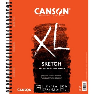 Canson XL Series Sketch Pad, Side Wire Binding, 100 Sheet, 11x14 inch, 1 Count - 1 of 2