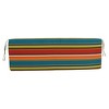 Blazing Needles, 60-inch by 19-inch Patterned Outdoor Spun Polyester Bench Cushion - 3 of 3