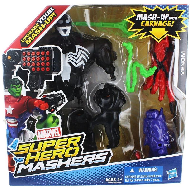 Marvel Super Hero Mashers 6" Action Figure: Venom, 3 of 5