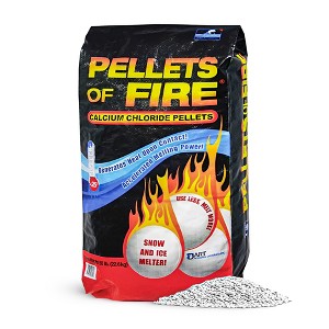 Snow Joe Pellets of Fire Ice Melt for Driveways and Sidewalks, 50 lbs - 1 of 4