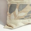 Slickblue Linen Patchwork Floor Cushion - Decorative Throw Pillow, 19.7"x19.7", 6 Design Choices, Machine Washable - 2 of 3