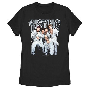 Women's NSYNC Iconic White Suits T-Shirt - 1 of 4