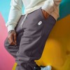 Dalix Ghost Embroidered Fleece Jogger Cuff Sweatpant Sweats Soft Warm Mens - 4 of 4
