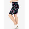 Woman Within Plus Size Stretch Cotton Bike Short - 4 of 4