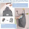 210L Laundry Hamper Collapsible with 2 Washable Laundry Bags, Laundry Basket with Handles Foldable Hamper Dorm Laundry Basket - 4 of 4