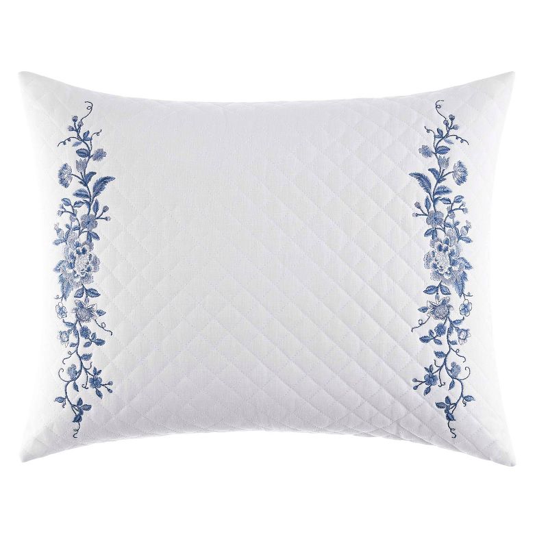 16&#34;x20&#34; Charlotte China Throw Pillow Blue - Laura Ashley, 6 of 9