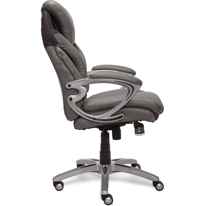 AIR Health and Wellness Executive Chair Gray Leather - Serta, 5 of 31