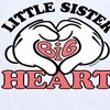 Girls' - Disney - Little Sister Big Heart Short Sleeve Graphic T-Shirt - 2 of 4