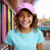 Dalix Youth Adjustable Cotton Baseball Cap Lightweight Curved Bill Kids Hat - 3 of 4