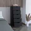NicBex 5 Drawers Dresser for Bedroom,Wooden Drawers with Free Handle,Dressers for Kids Room,Living Room,Entry and Hallway - 2 of 4