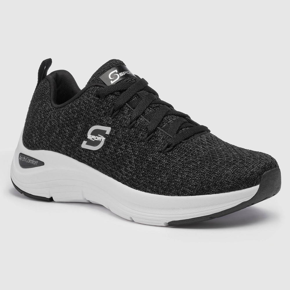 S Sport by Skechers Women's Kamaryn Performance Sneakers - Black 8