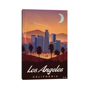 Los Angeles by IdeaStorm Studios Unframed Wall Canvas - iCanvas - 1 of 3