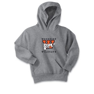Kids Woodside High School Wildcats Name & Graphic Classic Fleece Hoodie ...