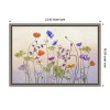 Amanti Art Poppy & Anemone (Flowers) by Catherine W. Canvas Wall Art Print Framed 23 x 16-in. - 3 of 4