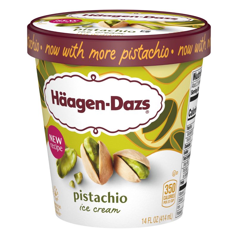Haagen-Dazs Pistachio Ice Cream - 14oz, 5 of 10
