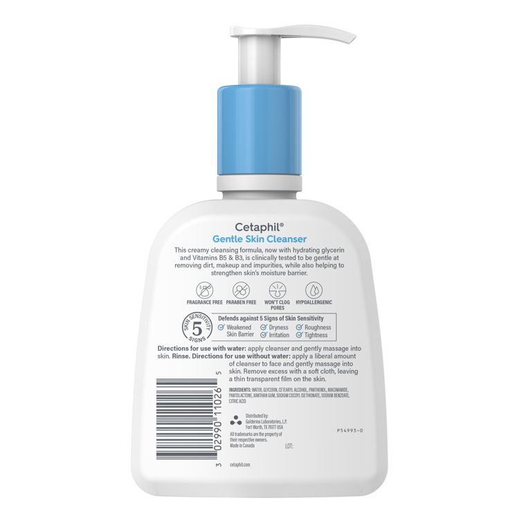 Cetaphil Gentle Skin Facial Cleanser, 2 of 8