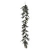 Transpac Artificial 60 in. Green Christmas Mixed Foilage Garland with Rustic Bells - 3 of 4