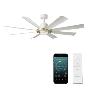 Modern Forms Renegade 8-Blade LED Smart Ceiling Fan - 1 of 3
