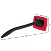 Fleming Supply Windshield Washer Cleaning Tool With Microfiber Pad - Black/Red - 4 of 4