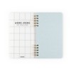Altitude Supplies 3.625"x6.25" Monthly Planner, July 2025 to June 2026, Seafoam Blue - 3 of 4