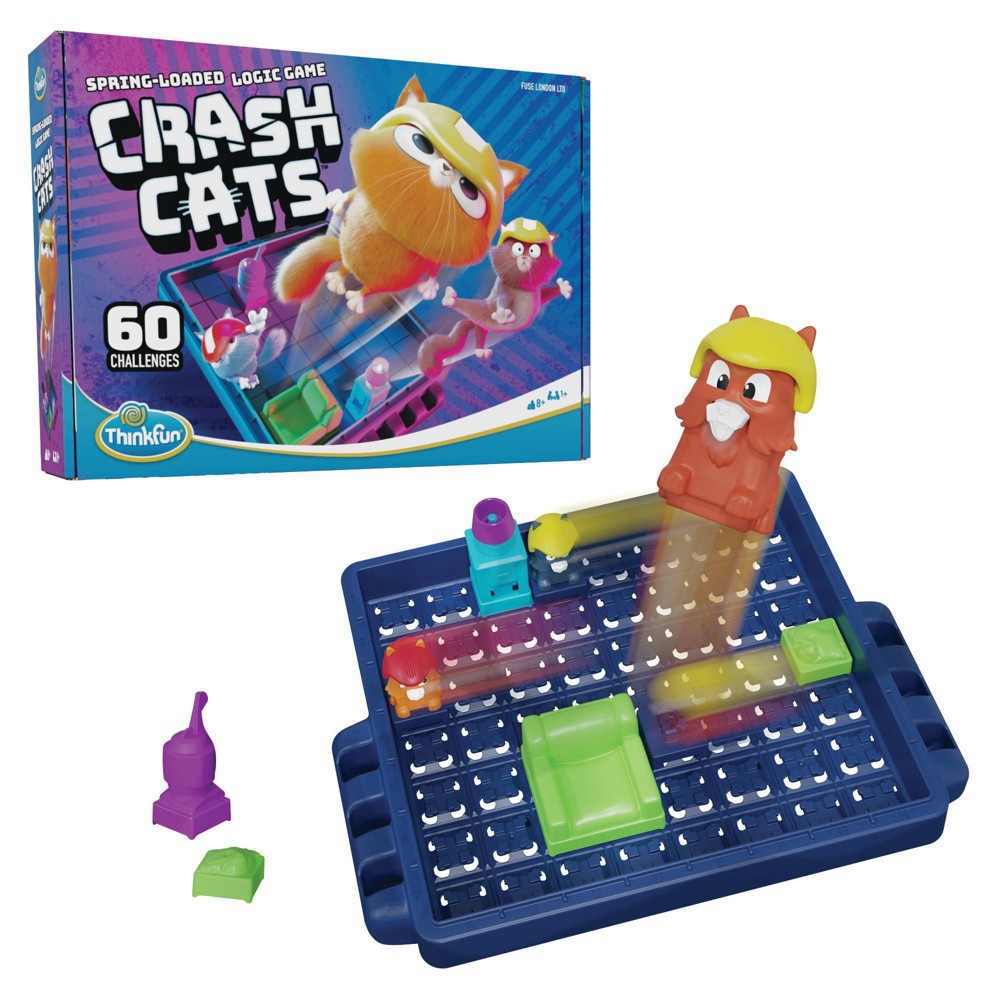 ThinkFun Crash Cats Logic Game