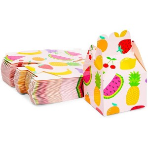 Sparkle and Bash 36 Pack Twotti Frutti Paper Treat Boxes Gift Box for 2nd Birthday Party Favors, 3.5 x 2.75 in - 1 of 4
