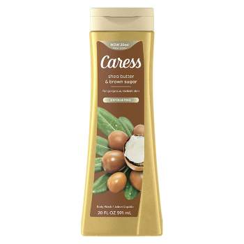 Caress Body Wash - Shea Butter & Brown Sugar - 20 fl oz