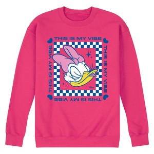 Men's - Disney - Daisy Graphic Fleece Sweatshirt - 1 of 4