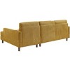 TiramisuBest 86" Gray Upholstered Pull-Out Sofa Bed - 4 of 4