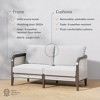 Nathan James Twila Outdoor Loveseat White - 3 of 4