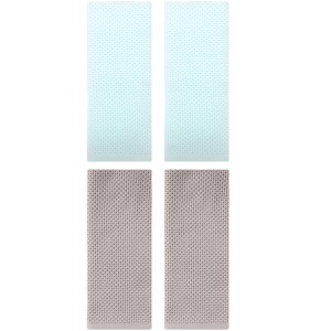 REGALWOVEN Solid Waffle Cotton Bathroom Hand Towels 4 Pack - 1 of 4