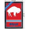 Trends International NFL Buffalo Bills - Retro Logo 15 Framed Wall Poster Prints - 3 of 4