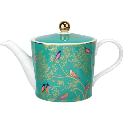 Portmeirion Sara Miller London Chelsea Collection 2 Pint Teapot - Green ...