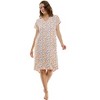 Jaclyn Intimates Junior Woman's Lush Luxe Short Sleeve Sleepshirt - 2 of 4