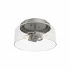 Hunter Fans 11.5" Hartland Ceiling Light Matte Silver Finish - 2 of 3