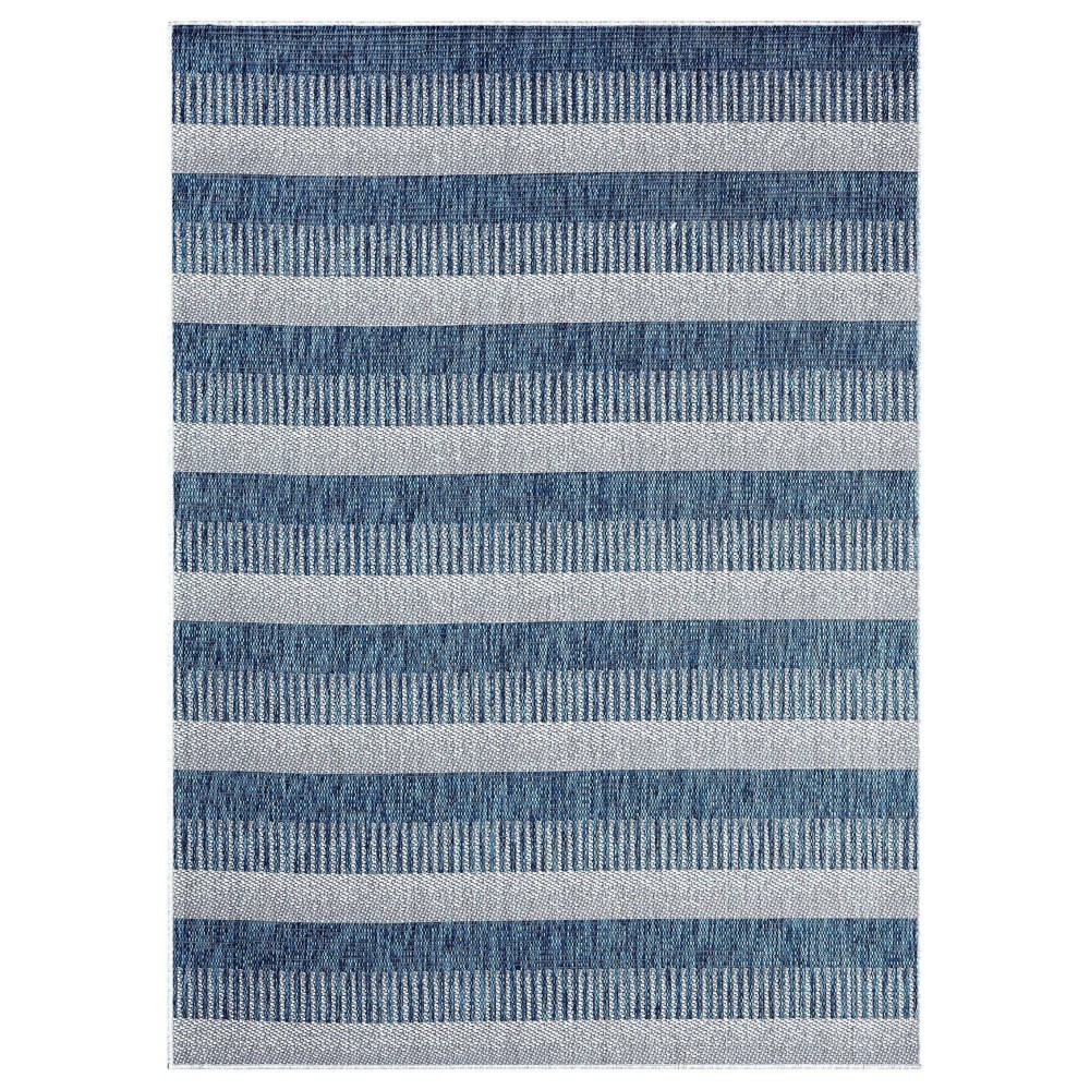 Photos - Area Rug Nicole Miller 5'2" x 7'2" Country Charlotte Indoor/Outdoor Rug Aqua Blue  